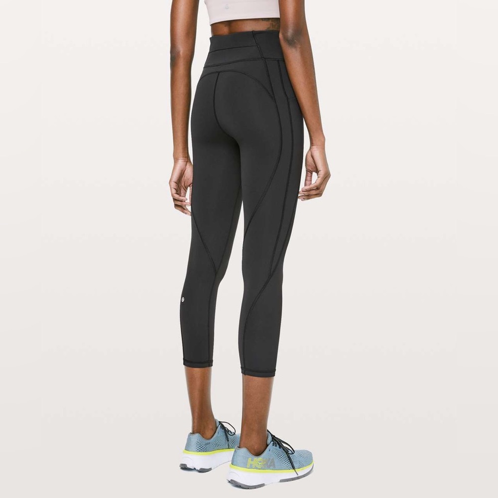 Lululemon Time To Sweat Crop *23" Black
